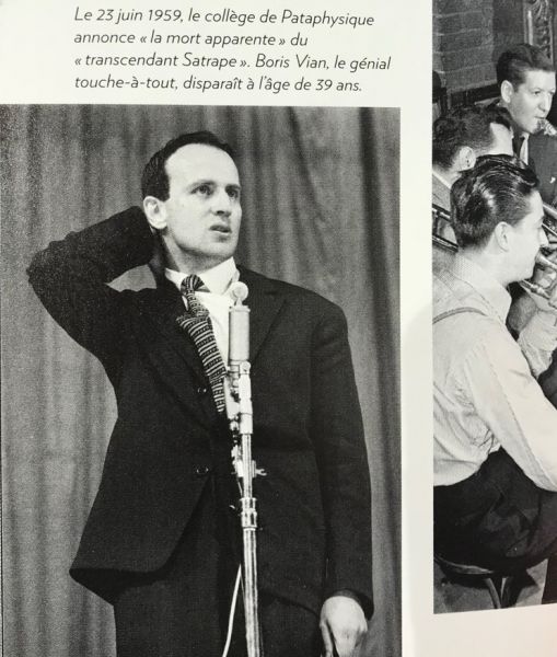 Boris Vian dans PARIS MATCH