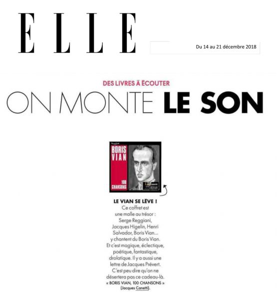 ELLE 14-21 Décembre 2018