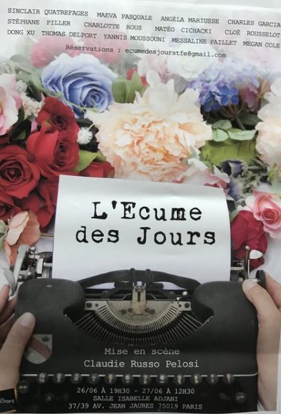 L’écume des jours au Cours Florent