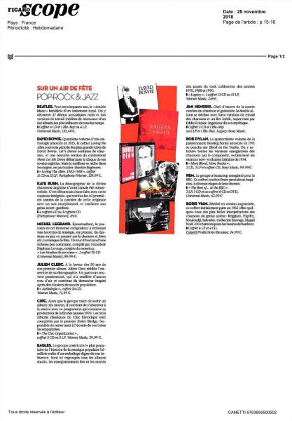 LE FIGAROSCOPE 28 novembre 2018