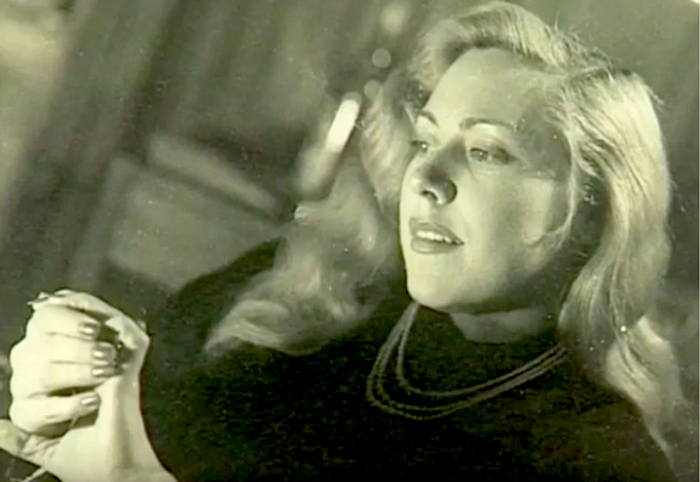 Michelle Vian, dans les années 40.