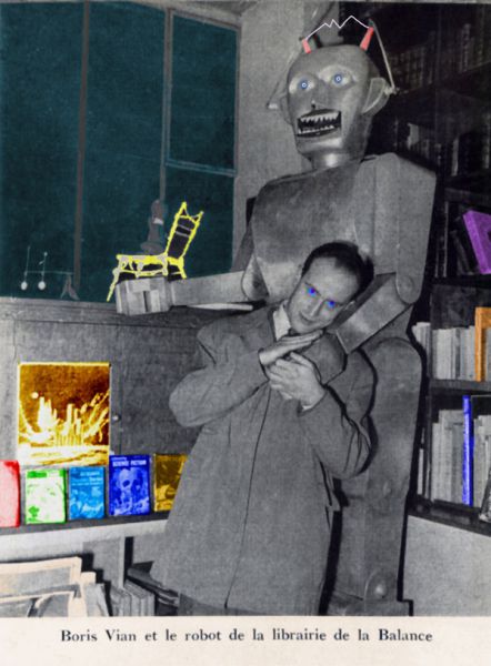 Boris Vian et le robot