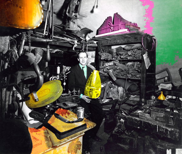 Boris Vian dans le baazar